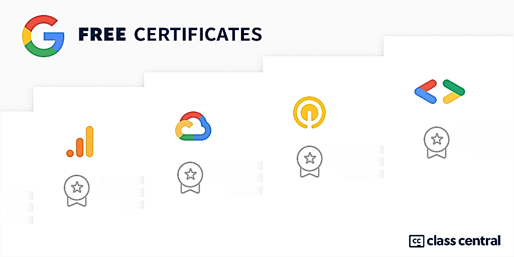 Free Google Certifications